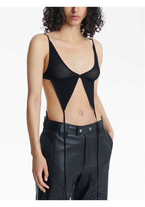 Top stile bra in nero - donna DION LEE | A7696S23BLK